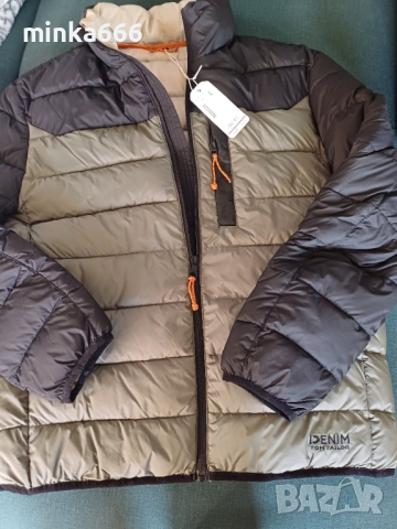 Ново мъжко яке с пух.
