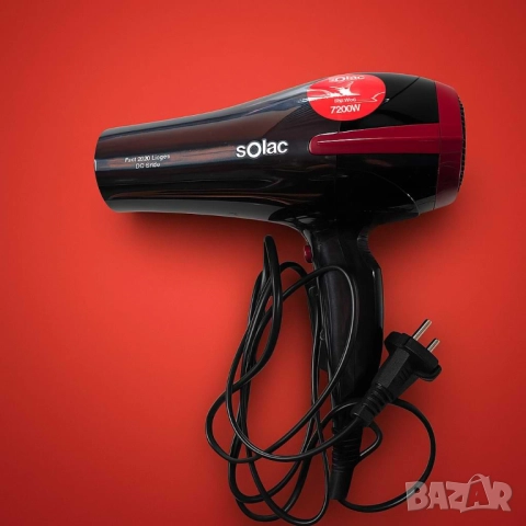 Сешоар Solac Fast, 2200 Légere – ултра лек и мощен, снимка 4 - Сешоари - 51895980