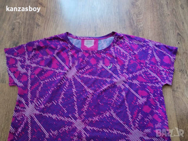 asics - страхотна дамска тениска КАТО НОВА Л, снимка 8 - Тениски - 50951938