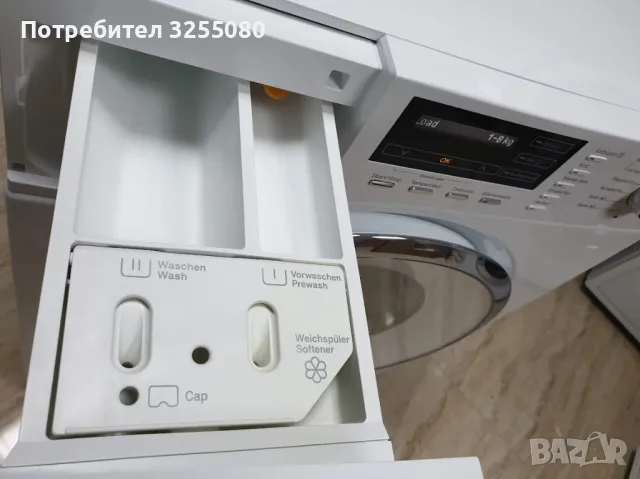 Miele W1 TwinDos Пералня Миеле 12м Гаранция, снимка 7 - Перални - 48183697