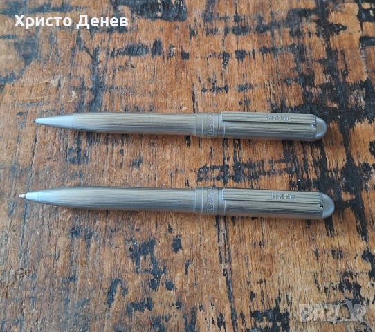 химикалка и молив Spirit of St. Louis N-X-211 метални и масивни в метална кутия, снимка 3 - Ученически пособия, канцеларски материали - 53474925