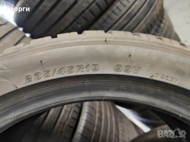 2бр.зимни гуми 235/45/19 Bridgestone, снимка 3 - Гуми и джанти - 46216045