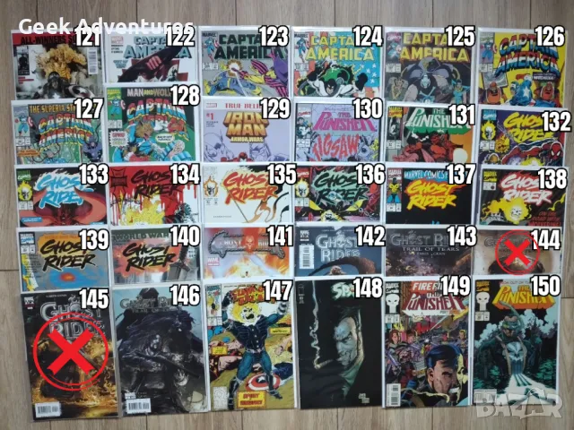 Comic Books - Batman, Wolverine, Spawn, Hulk, X-Men, Punisher, Marvel, снимка 6 - Списания и комикси - 48013618