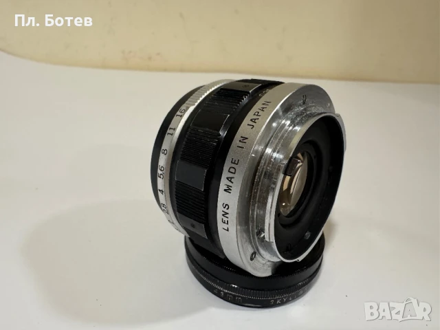 Обектив Olympus 1:1.8 38mm, снимка 4 - Обективи и филтри - 51399049