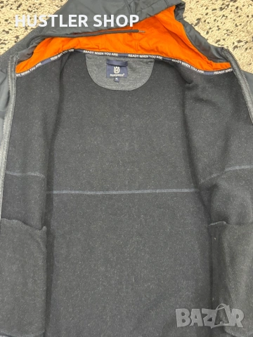 Мъжко яке HUSQVARNA. Размер L, снимка 5 - Якета - 53471636
