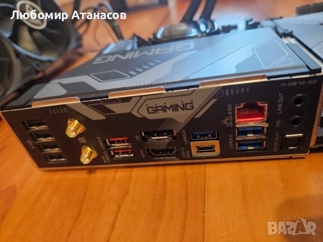 Дъно Gigabyte Z790 Gaming X AX, процесор I9 13900K и водно охлаждане, снимка 4 - Процесори - 52788337