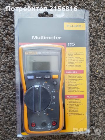 Fluke 115 True RMS Multimeter нов, снимка 1 - Друга електроника - 39995652