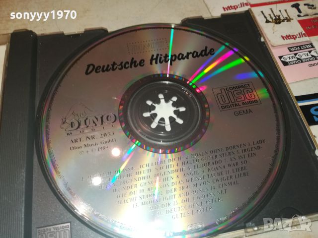 DEUTSCHE HITPARADE CD 1807241121, снимка 4 - CD дискове - 46618935