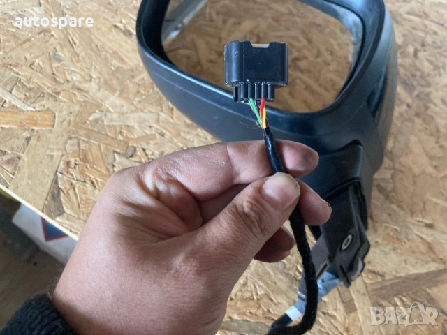 Ляво огледало. Nissan Juke. Нисан Джук. F16. 19-25г. 5 пина. , снимка 5 - Части - 51962074