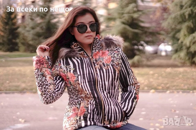 Дамско Зимно Яке С Качулка Код SV-52, снимка 2 - Якета - 52500717