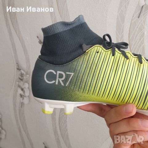 бутонки Nike Mercurial Victory VI CR7 DF FG номер 44,5-45, снимка 7 - Футбол - 46103868