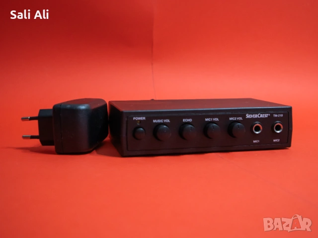 SilverCrest TM210 Karaoke System професионална караоке система миксер, снимка 3 - Караоке - 53063781