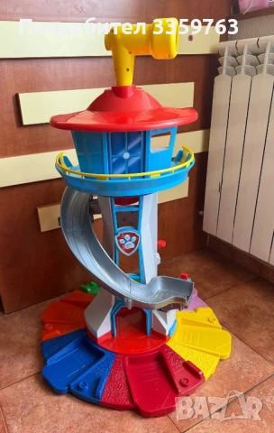 Кула на PAW Patrol (Пес Патрул) – оригинална !, снимка 3 - Коли, камиони, мотори, писти - 51235401