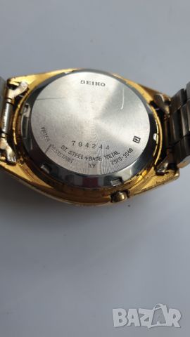 Мъжки часовник Seiko 5 Automatic, снимка 6 - Антикварни и старинни предмети - 45597584
