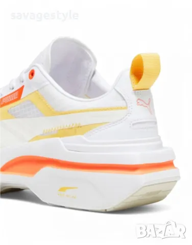 Дамски маратонки PUMA Kosmo Rider Training Shoes White/Yellow, снимка 5 - Маратонки - 49405092