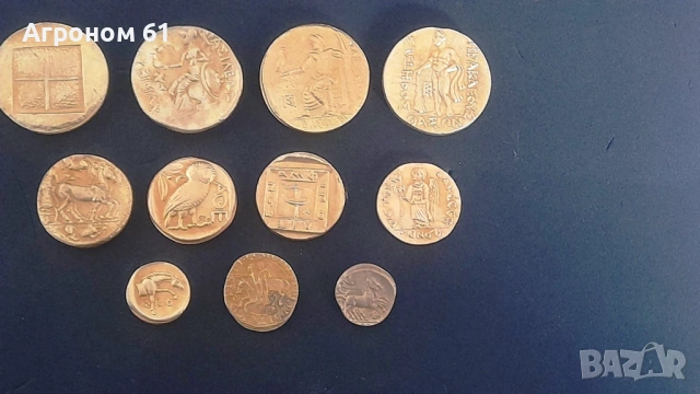 Римски монети и тетрадрахми - реплика цената е за брой, снимка 2 - Нумизматика и бонистика - 53734320