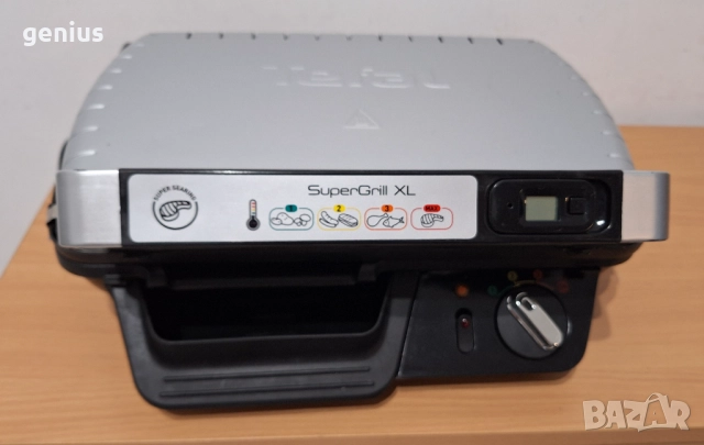 Скара грил Тефал Tefal supergrill xl GC461b34, снимка 5 - Скари - 52493502