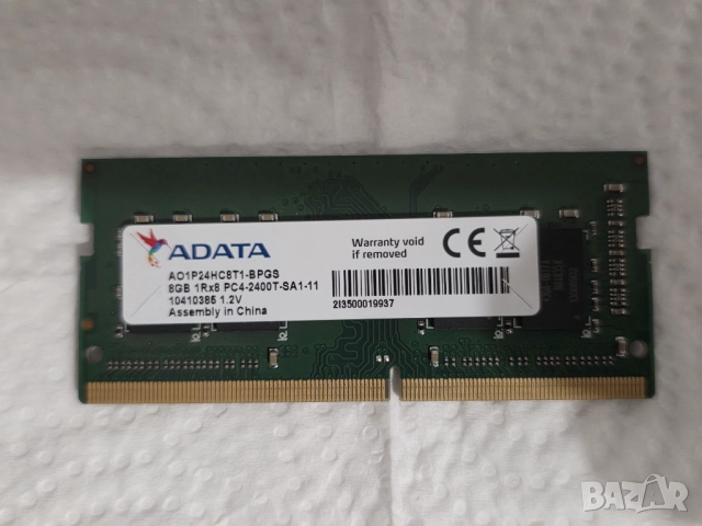 8GB DDR4 So-DIMM Adata AO1P24HC8T1-BPGS