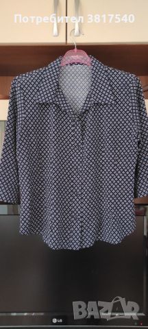 Дамска копринена блуза , снимка 1 - Ризи - 45113628
