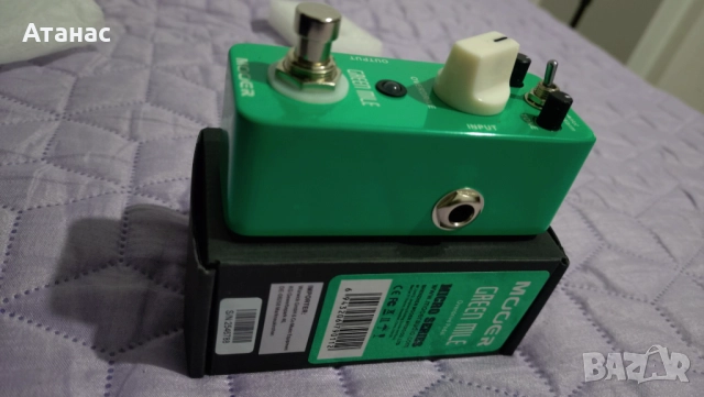 Ефект за китара - Mooer Green Mile Overdrive, снимка 4 - Китари - 52660265