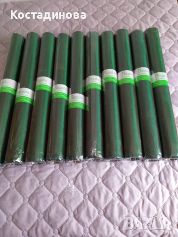 Ролки ”Органза” - тъмно зелено, снимка 3 - Други - 52073045