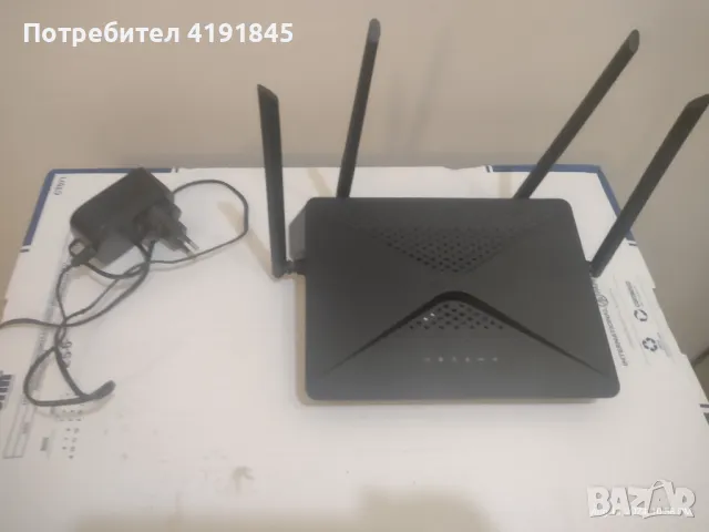 WiFi рутер D-Link DIR-882 EXO AC2600 MU-MIMO, снимка 2 - Рутери - 47133832