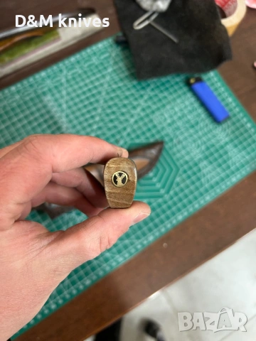 Ръчно изработен ловен нож, снимка 3 - Ножове - 53435242