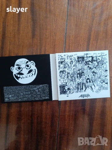 Оригинален диск Anthrax, снимка 2 - CD дискове - 53582867