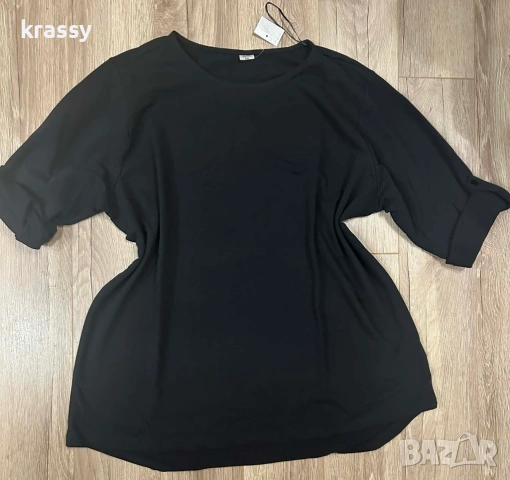 НОВА голяма еластична дамска блуза с етикет (размер 3ХЛ)