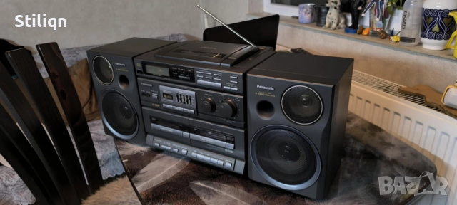Голям касетофон Panasonic,много тежък,много добро състояние!, снимка 2 - Радиокасетофони, транзистори - 49131261
