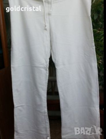 дамски анцунг долнище памук ватиран бял