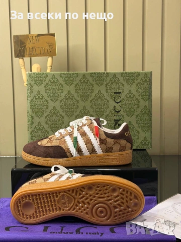 Gucci Adidas Дамски Маратонки👟Дамски Спортни Обувки Гучи Адидас - Различни Цветове Код SK869, снимка 5 - Маратонки - 53226649