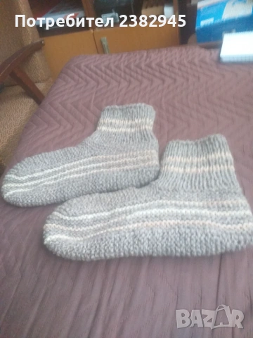 Домашни терлици, снимка 3 - Дамски чорапи - 53450592
