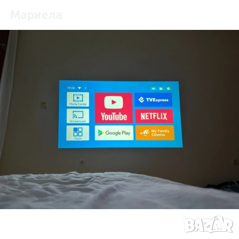 LED Проектор, снимка 2 - Плейъри, домашно кино, прожектори - 53406673