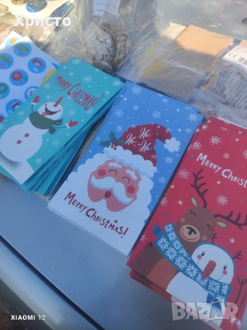 коледни торбички с отброяване до Коледа 8 комплекта, снимка 3 - Коледни подаръци - 52106267