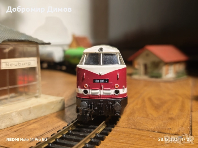 Piko Дизелов локомотив BR118, снимка 2 - Колекции - 52927299