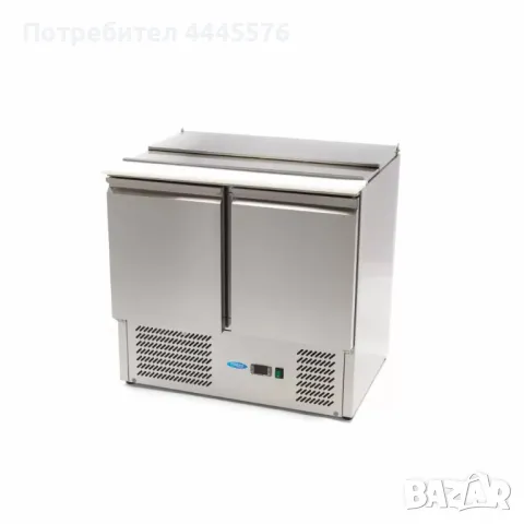 Хладилна маса 257 литра – професионална маса с охлаждане и работен плот