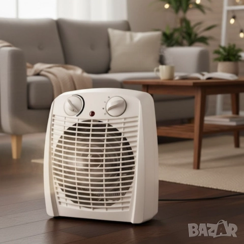 Отоплителна печка с вентилатор Voltz, 2000W, снимка 2 - Друга електроника - 52131125