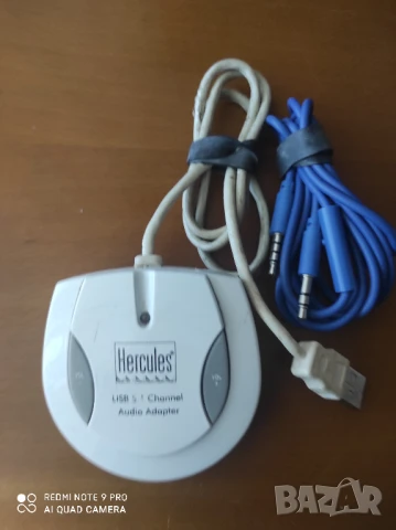 Hercules Gamesurround Muse Pocket LT USB 5.1 аудио адаптер=30лв