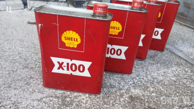 Ретро Кутии масло Shell колекция, снимка 2 - Антикварни и старинни предмети - 46504639