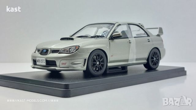 KAST-Models Умален модел на Subaru Impreza WRX STI  White Box 1/24, снимка 1 - Колекции - 45354586