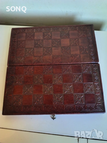 Стар Колекционерски Шах,Табла, снимка 11 - Антикварни и старинни предмети - 53838659