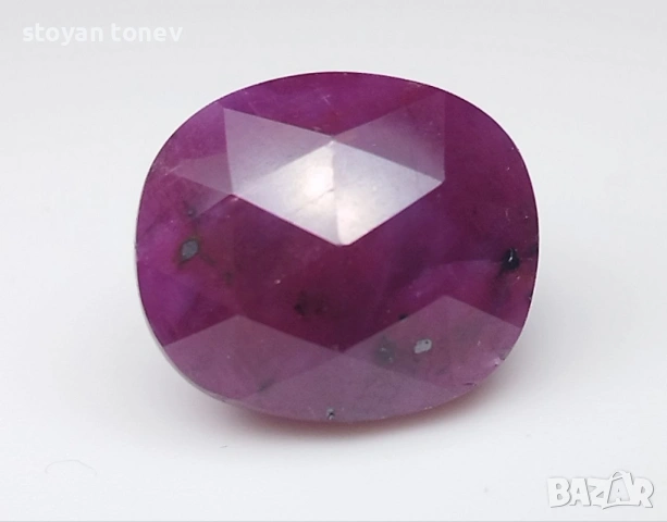 Голям ненагряван рубин 11.30кт.! Сертифициран! Нов!, снимка 3 - Други - 53383757