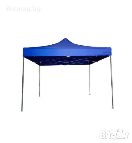 Шатра от полиестер 3x3м WR4051 синя, снимка 1 - Градински мебели, декорация  - 45356687