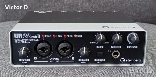 Steinberg UR22 MKII-Звукова карта , снимка 2 - Други - 52538412