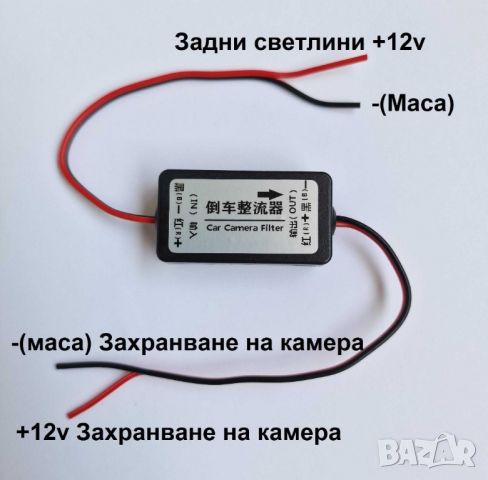 Филтър за камера за задно виждане , снимка 1 - Аксесоари и консумативи - 44275451