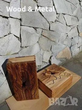 дървена музикална кутия tongue, снимка 4 - Декорация за дома - 50330546