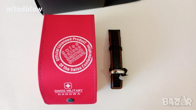 Часовник Swiss Military Hanowa, снимка 12 - Мъжки - 52657859