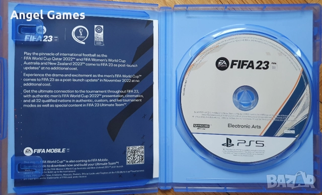 FIFA 23 PS5 Playstation 5 ФИФА 2023 Плейстейшън футбол диск игра мач, снимка 3 - Игри за PlayStation - 51846187