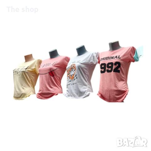 Дамски ежедневни тениски (001) - 14 цвята